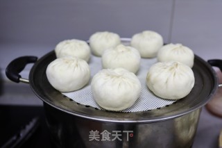 干笋酱肉包子的做法步骤：15