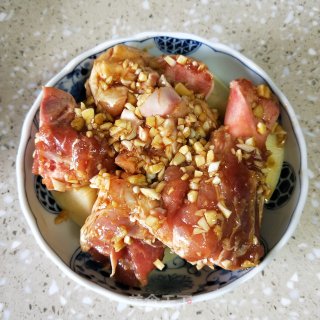 筒子骨蒸土豆的做法步骤：4