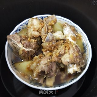 筒子骨蒸土豆的做法步骤：6