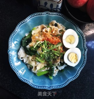 油泼刀削面的做法步骤：7