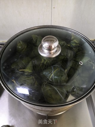 黑米粽的做法步骤：12
