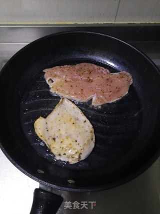 黑椒鸡胸的做法步骤：6