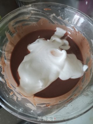 脆皮巧克力可可小蛋糕的做法步骤：11