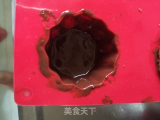 脆皮巧克力可可小蛋糕的做法步骤：17