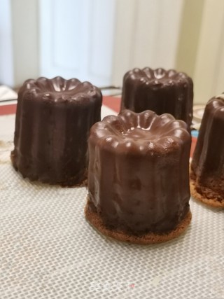 脆皮巧克力可可小蛋糕的做法步骤：20
