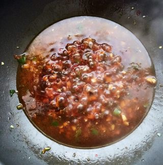 浇汁带鱼的做法步骤：12