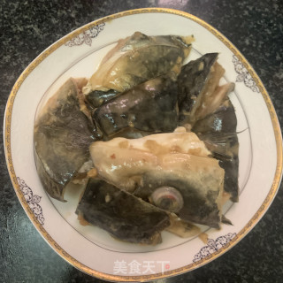 蒜蓉蒸鱼头的做法步骤：9