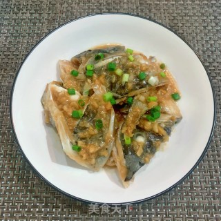 蒜蓉蒸鱼头的做法步骤：12