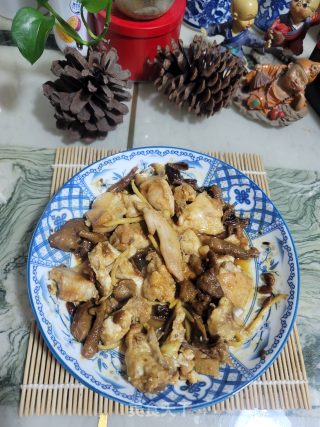 黄豆酱香菇蒸鸡的做法步骤：8