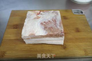 竹笋宝塔肉的做法步骤：2