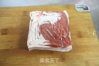 竹笋宝塔肉的做法步骤：5