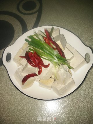 油泼豆腐的做法步骤：9