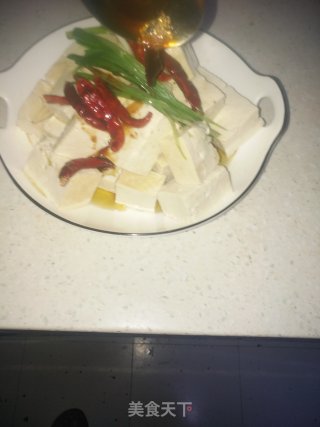 油泼豆腐的做法步骤：12
