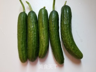 腐竹木耳拌黄瓜的做法步骤：1