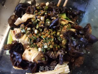 腐竹木耳拌黄瓜的做法步骤：14