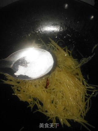 酸辣土豆丝的做法步骤：5