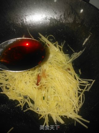 酸辣土豆丝的做法步骤：6