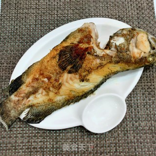 香煎老虎斑鱼的做法步骤：5