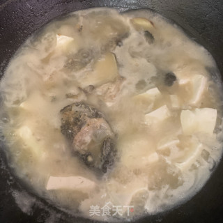 老虎斑豆腐鱼汤的做法步骤：10