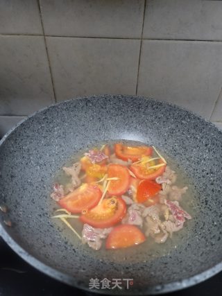 番茄牛肉汤的做法步骤：6