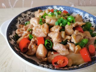 嫩滑鸡丁的做法步骤：16