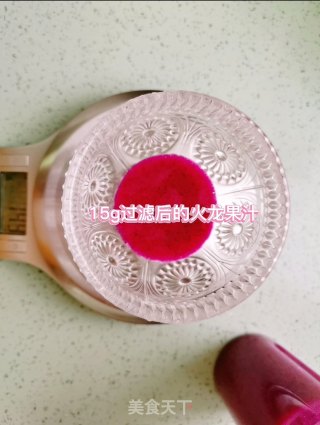 火龙果溶豆的做法步骤：1