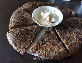 南瓜黑芝麻杂粮饼的做法步骤：9