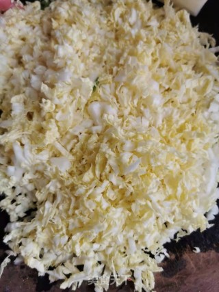 南瓜面皮白菜肉饺的做法步骤：8