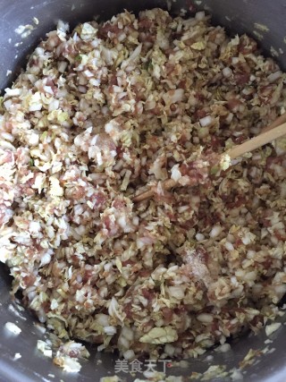 南瓜面皮白菜肉饺的做法步骤：10