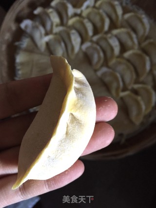 南瓜面皮白菜肉饺的做法步骤：13