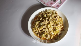 白菜炒鸡肉的做法步骤：7