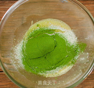 抹茶红豆千层的做法步骤：2