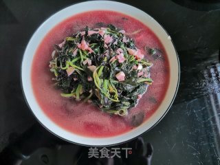 蒜蓉红苋菜的做法步骤：7