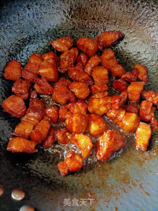 红焖肉的做法步骤：7