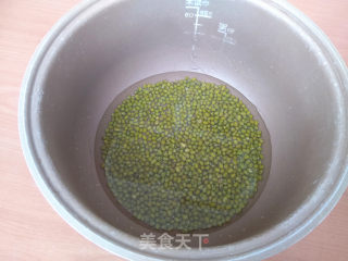 茯苓绿豆冰糖水的做法步骤：3