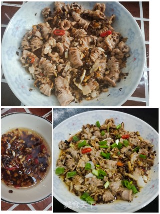 豉汁蒸粉肠的做法步骤：2
