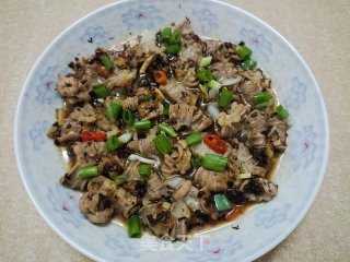 豉汁蒸粉肠的做法步骤：3