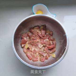 孜然羊肉的做法步骤：5