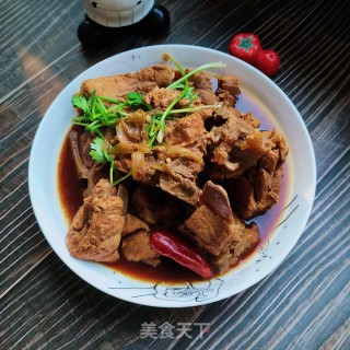 红烧龙骨的做法步骤：17