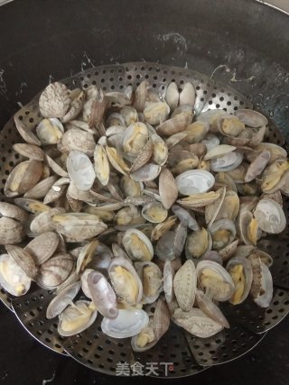 盐蒸花甲的做法步骤：4