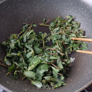 蒜末马齿苋的做法步骤：7