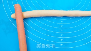 香肠面包卷的做法步骤：6
