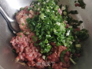茴香馅水饺的做法步骤：1