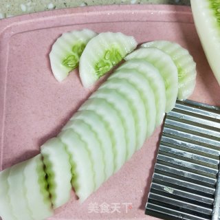 糖拌黄瓜的做法步骤：4