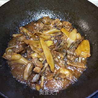 酸姜焖鸡的做法步骤：8