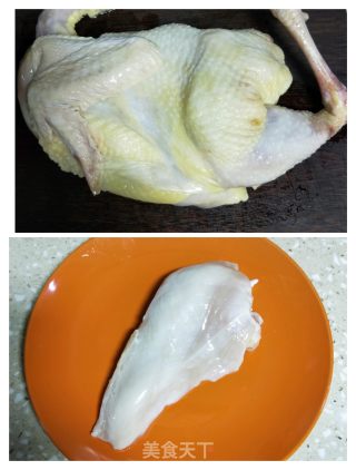 鸡肉炒青椒的做法步骤：1