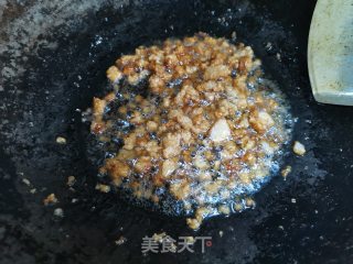 白豆角炒肉末的做法步骤：4