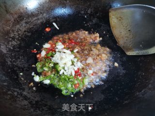 白豆角炒肉末的做法步骤：6