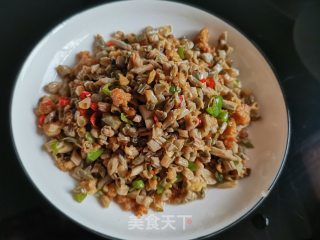 白豆角炒肉末的做法步骤：11