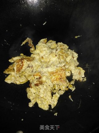 秘酱炒鸡蛋（超级下饭）的做法步骤：9